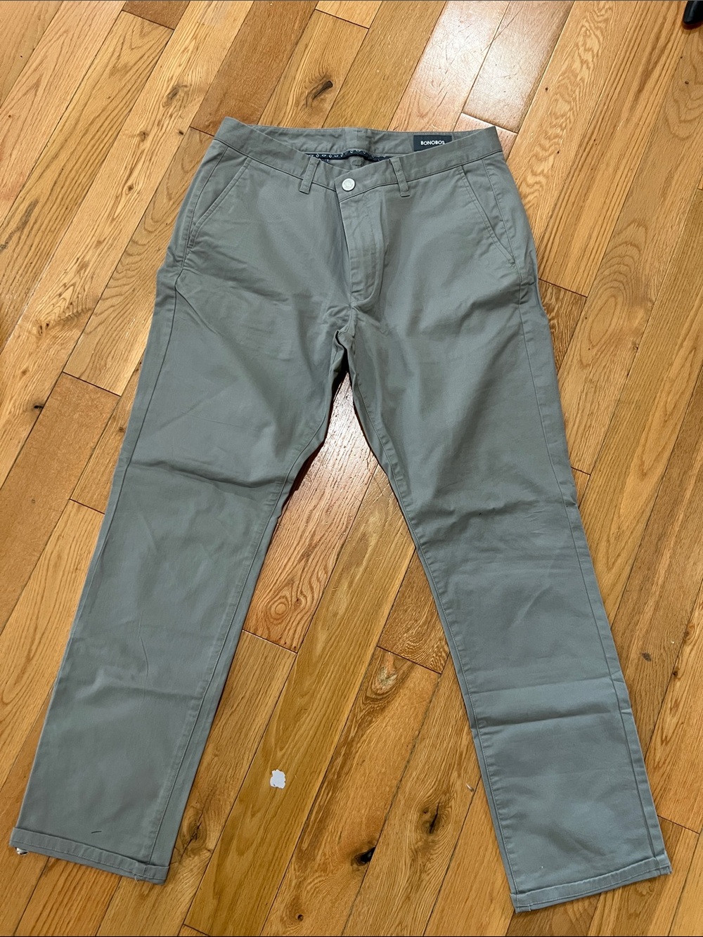 Bonobos Men’s Slate Gray Chino Pants